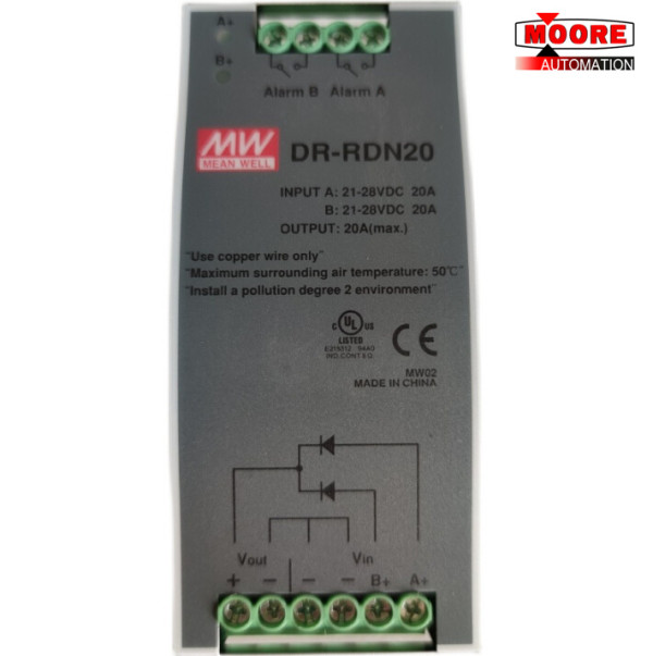 MW DR-RDN20 Switching power supply 28VDC/20A