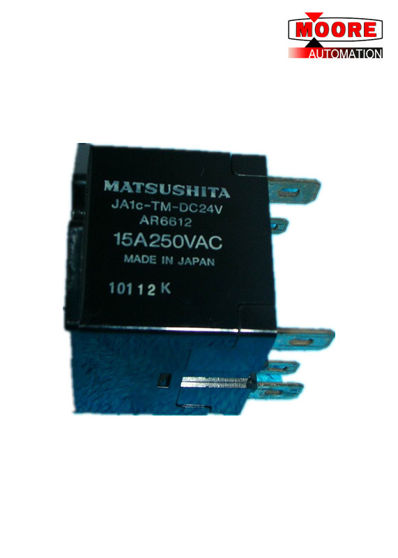 MATSUSHITA JA1C-TM-DC24V AR6612 15A250VAC