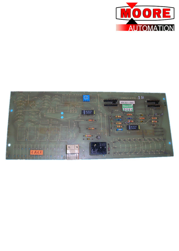 Siemens C98043-A1036-L2 04 6RA8211-1BA1 DC speed excitation board