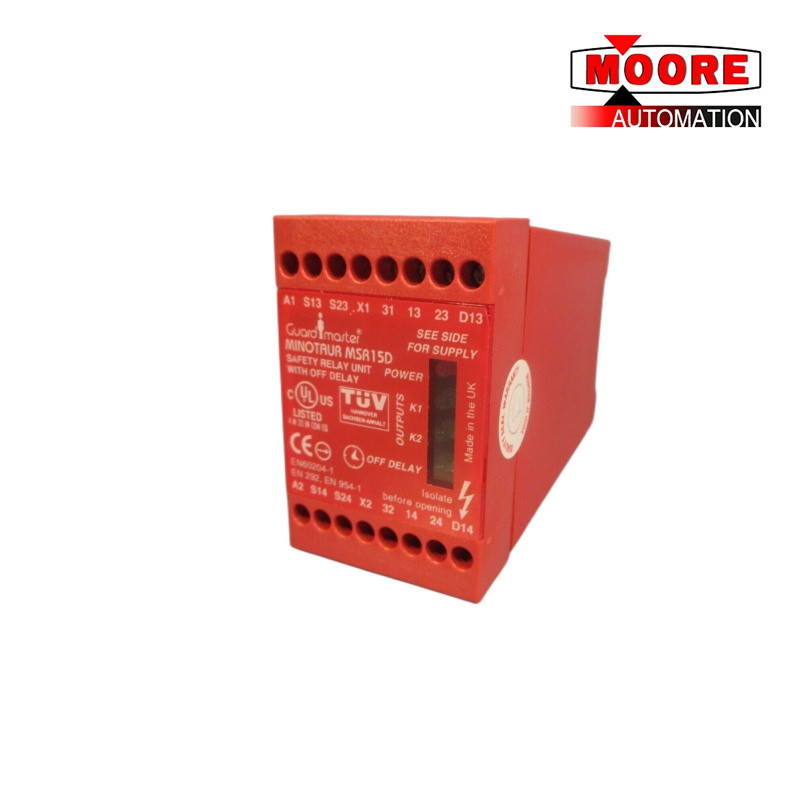 Allen Bradley MSR15D safety monitoring relay