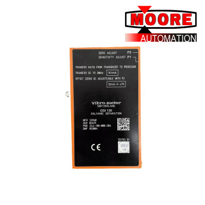 VIBRO METER GSI130 244-130-000-204 Galvanic Separation Unit