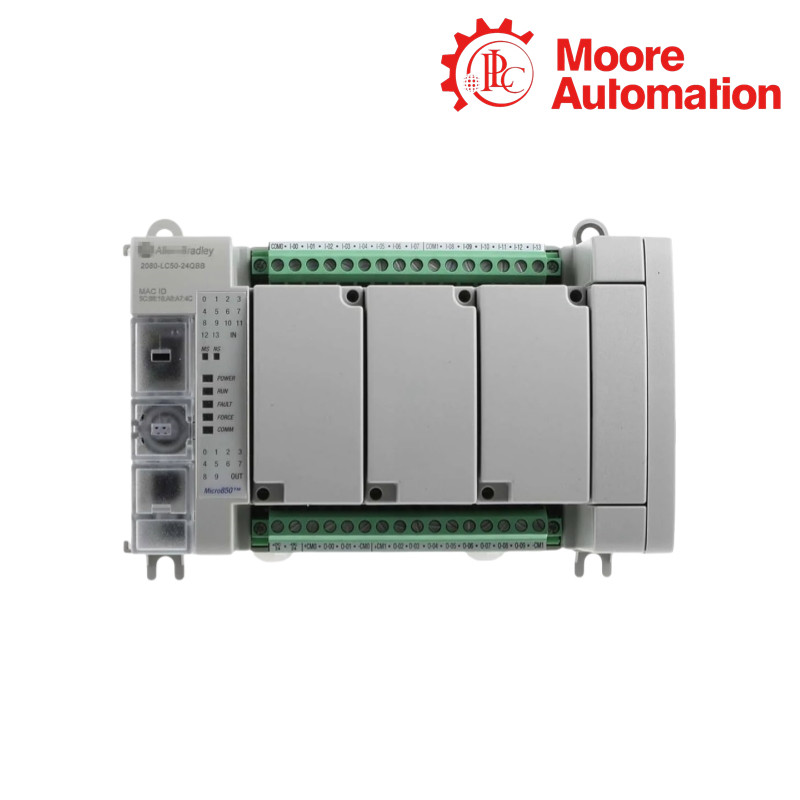 Allen Bradley 2080-L50E-24QBB Micro850 EtherNet/IP Controller Module