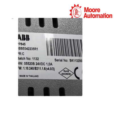 ABB PP845 3BSE042235R1 Operator Panel