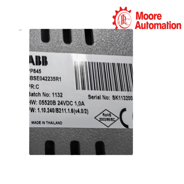 ABB PP845 3BSE042235R1 Operator Panel