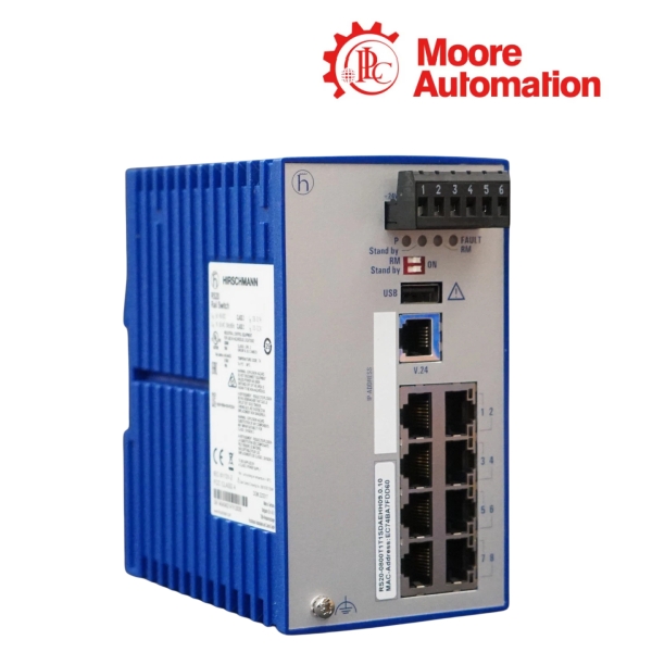 HIRSCHMANN RS20 RS20-0800T RAIL SWITCH