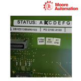 ABB 3BHE013854R0103 PD D163 A103 3BHE015541R0002 Control Board