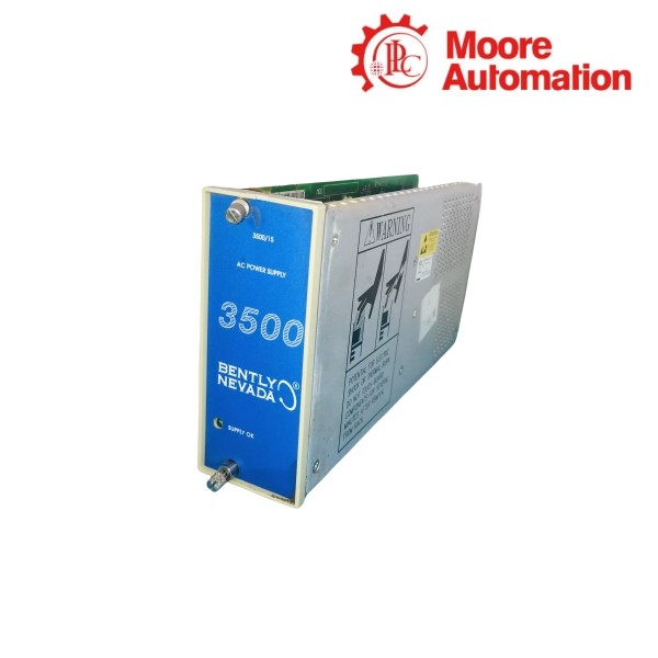 BENTLY NEVADA 3500/15 126399-01G Power Supply