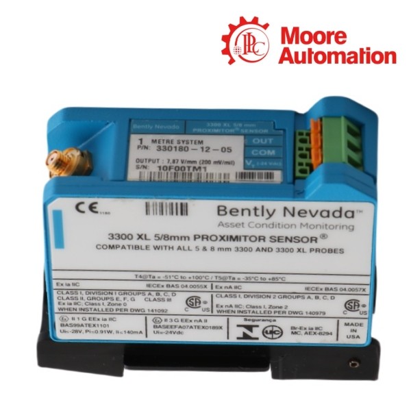 Bently Nevada 330180-X1-CN MOD: 1450004-82 3300 XL Proximitor Sensor