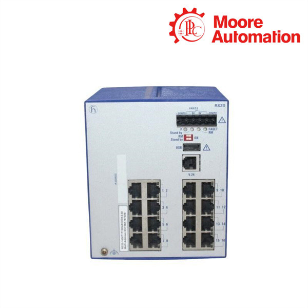 HIRSCHMANN RS20-1600T1T1SDAEHH09.0.00 16 port RS20 Rail Switch
