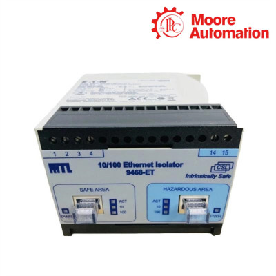 MTL 9468-ET Intrinsically Safe Ethernet Isolator