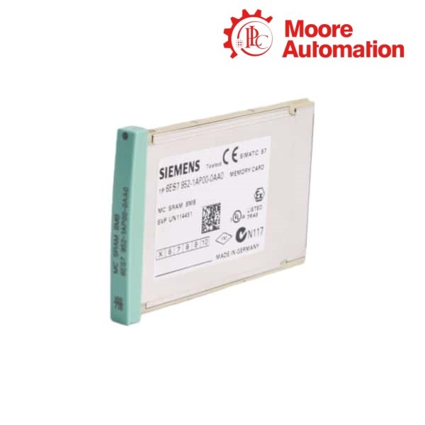 SIEMENS 6ES7952-1AP00-0AA0 RAM Memory Card - 8 MB