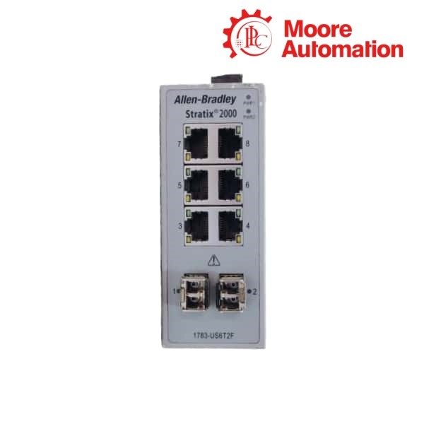 Allen-Bradley 1783-US6T2F Stratix 2000 6T+2F Port Unmanaged Switch