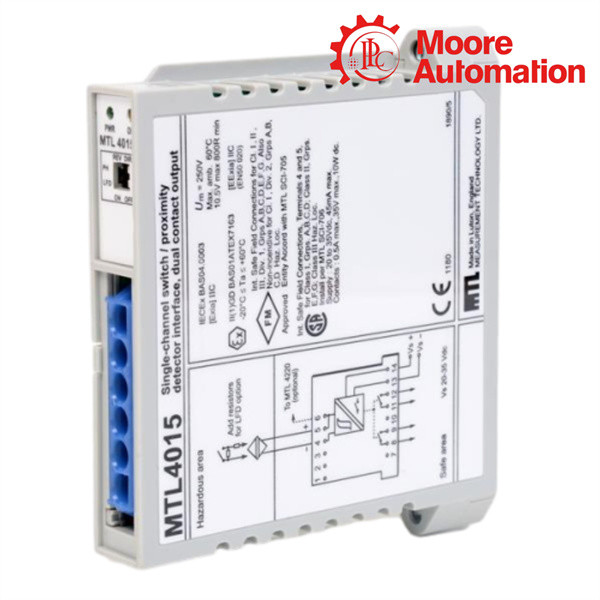 Eaton MTL4015 Switch and Proximity Detector Interface