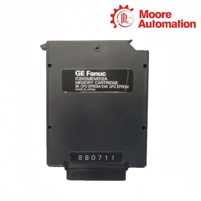 GE Fanuc IC655MEM512 / IC655MEM513 Series Five EPROM Memory Cartridges