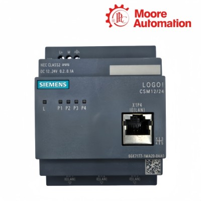 Siemens 6GK7177-1MA20-0AA0 LOGO! CSM 12/24 Compact Switch Module