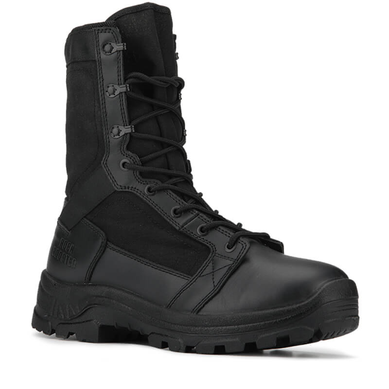 black slip on duty boots