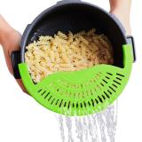 Copy Clip on Adjustable Strainer, Clip On Silicone Colander, Fits All Pots and Bowls