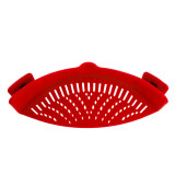 Clip on Adjustable Strainer, Clip On Silicone Colander, Fits All Pots and Bowls