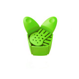 Fold-away strainer & Colander, Clip On Silicone Colander, Fits All Pots and Bowls