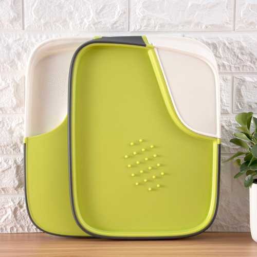 Multi functional double side smart cutting board