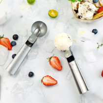 Food grade stainless steel ice cream scoop for hard ice cream