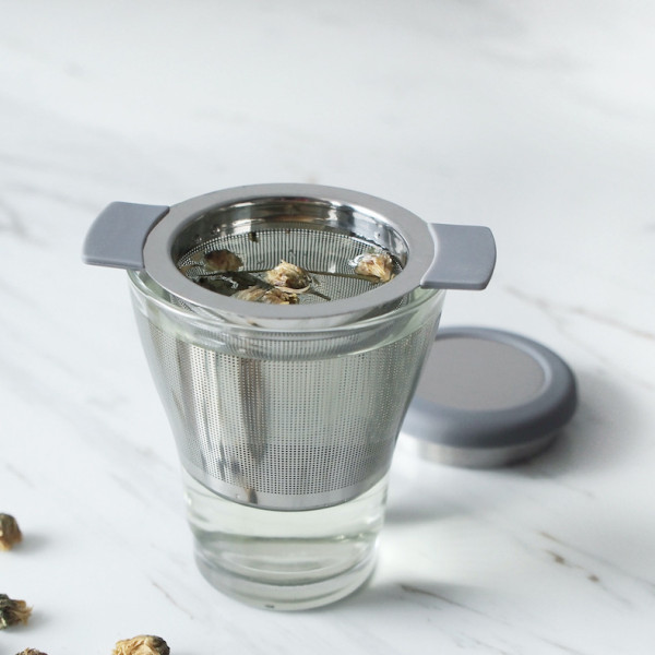 Reusable tea infuser filter