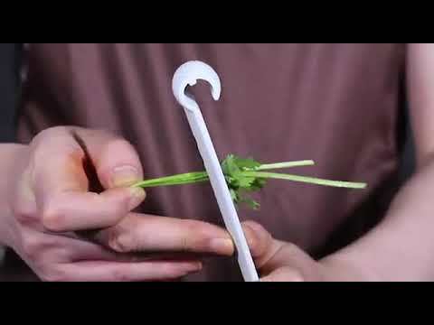 3-in-1 food tongs coriander tool