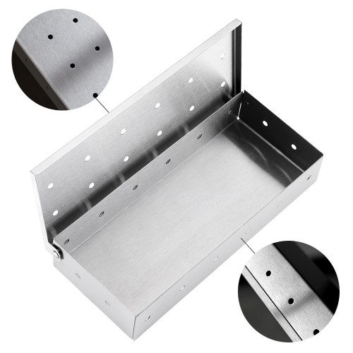 430 Stainless Steel BBQ Smoker Box