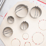 cookie cutters stainless steel 5pcs