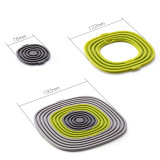 3 in 1 silicone cup padSilicone Pot Holders Trivets for Hot Dishes Thick Hot Pads for Kitchen Heat Resistant Trivet Mats Oven Pads Hot Mats for Hot Pots and Pans