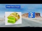 Fred taco truck as seen on tv