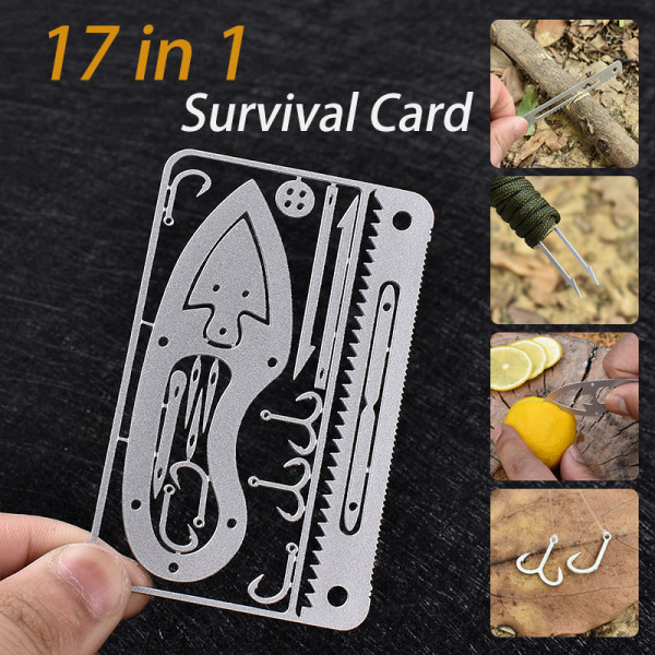 17 in 1 Survival Card amazon products