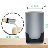  Sonic Beer Foamer, Portable Frother Vibration Maker Bubbler Micro-foam Creamy Beer Foam Maker Dispenser