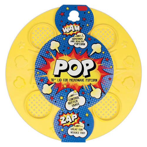 Pop Microwave Popcorn Lid