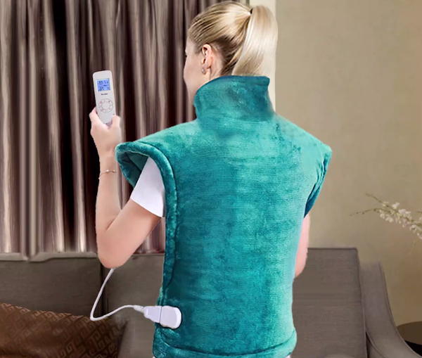 Hot Seller Factory Price Extra-Big OEM Pain Relief Health Care Heat Wrap for Neck, Shoulder and Full Back Heating Pad