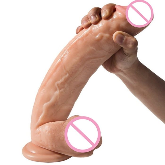 Extreme  Realistic Giant Dildo With Suction Cup