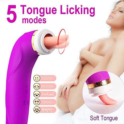 VIBRO© Clitoral Sucking Licking Tongue Vibrator - 003