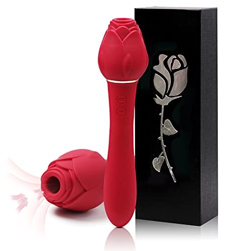 [Free Shipping] Rose Clitoris Sucking G-Spot Vibrator