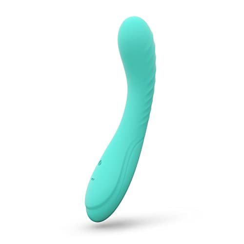 VIBRO© Tracy's Dog Full Silicone G Spot Dildo Vibrator for Deep Penetration, Powerful Vibrating Massager for Clitoral Vagina and Anal Stimulation with 10 Vibration Modes, Adult Sex Toys for Women and Couples