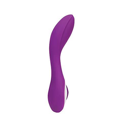 Pure Love G-Spot Silicone Vibrator Purple, Rechargeable, Water-Resistant and Multi Function, Adult Sex Toy
