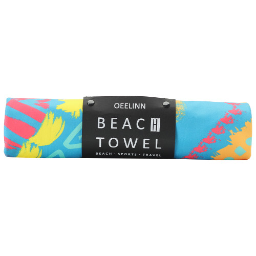 Super Absorbent Microfiber Beach Towel #081 PALO UP