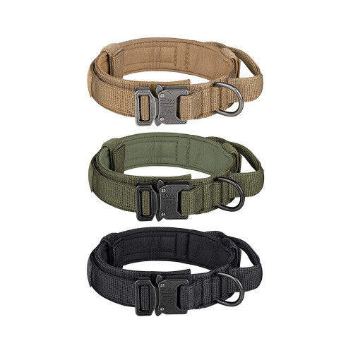 Tactical Dog Collar With Control Handle