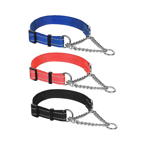 Martingale Adjustable Choke-Style Dog Collar