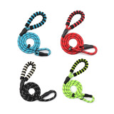 Reflective Nylon Night Safety Dog Leash