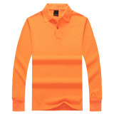 8121# Judy solid color lapel thickenedl long sleeve