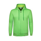 808# Zippered Hood Windbreaker