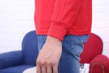 1195# Healthy cotton Lapel solid color long sleeve