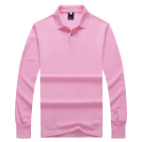 8121# Judy solid color lapel thickenedl long sleeve