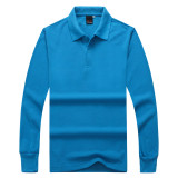 8121# Judy solid color lapel thickenedl long sleeve