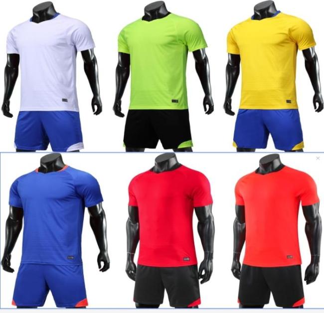 Kids Adult 6 color soccer uniform #5022